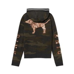 Victoria’s Secret PINK Bling Full Zip Hoodie